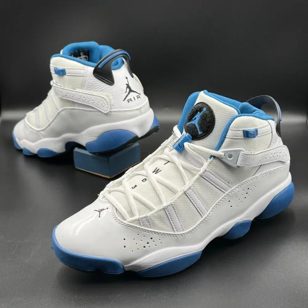 Air Jordan 6 Rings 'White Dark Marina Blue'